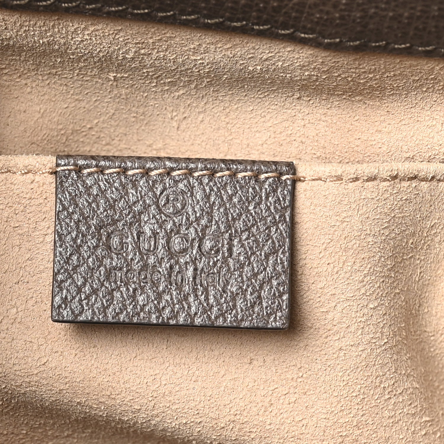 Gucci GG Supreme Monogram Small Ophidia Tote Bag Brown 6 of 10