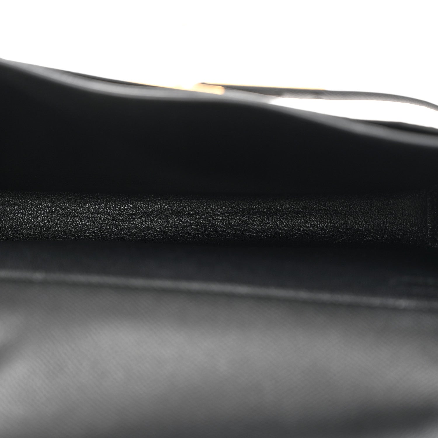 Hermes Epsom Kelly Depeches 25 Pouch Black 5 of 10