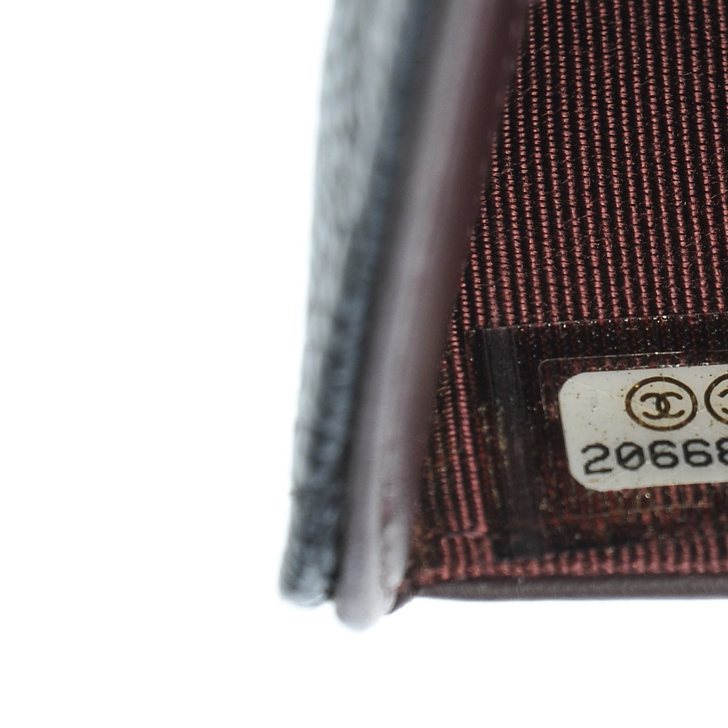 Caviar Quilted Zipped Pocket Wallet Black