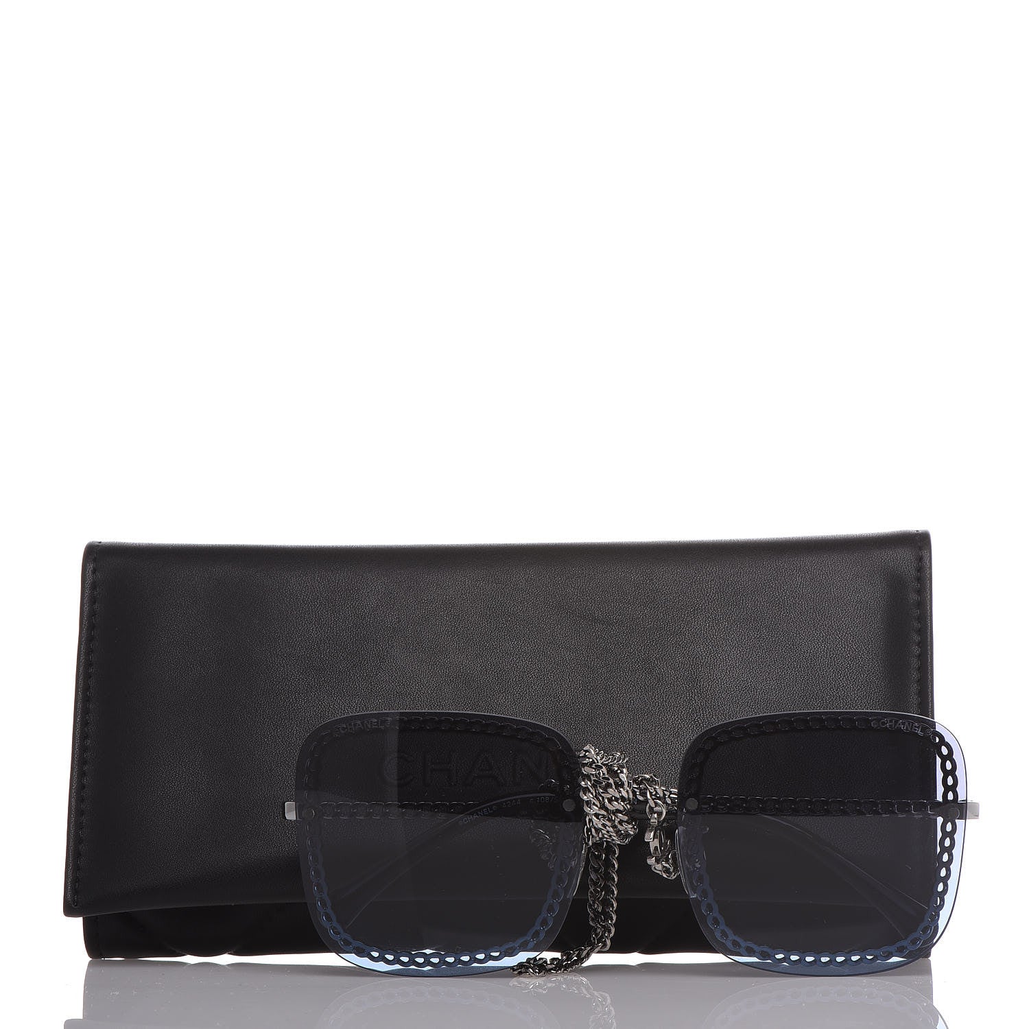 Chanel Chain Square Sunglasses 4244 Blue 8 of 8