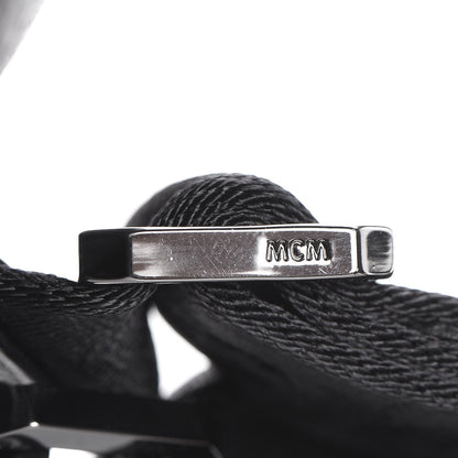 MCM Calfskin Ottomar Monogram Duke Backpack Black 13 of 17