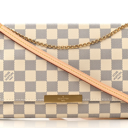 Louis Vuitton Damier Azur Favorite MM 9 of 13