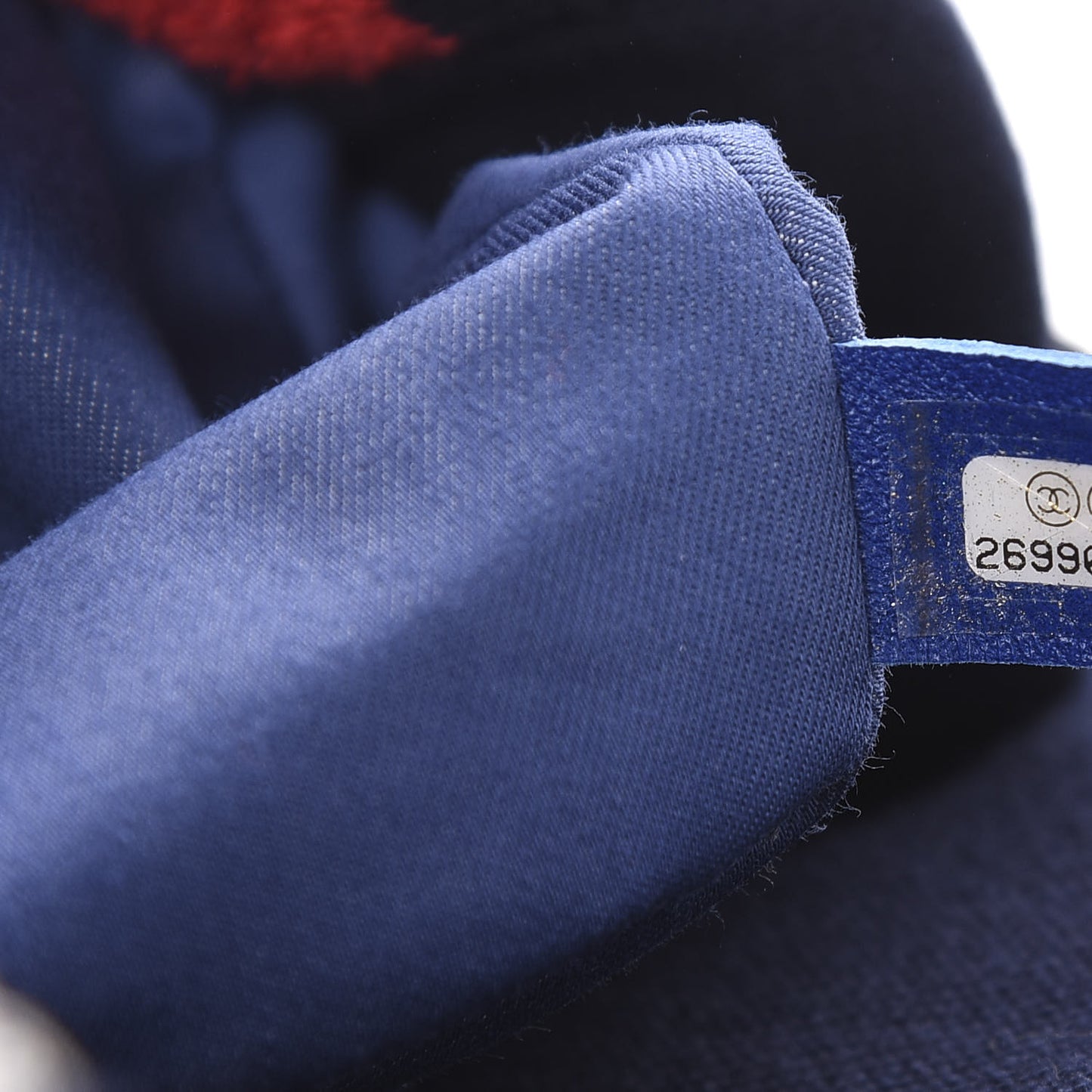 Jersey Felt Quilted Flap Red White Blue