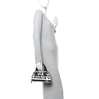Louis Vuitton Graffiti Alma PM Black 2 of 10