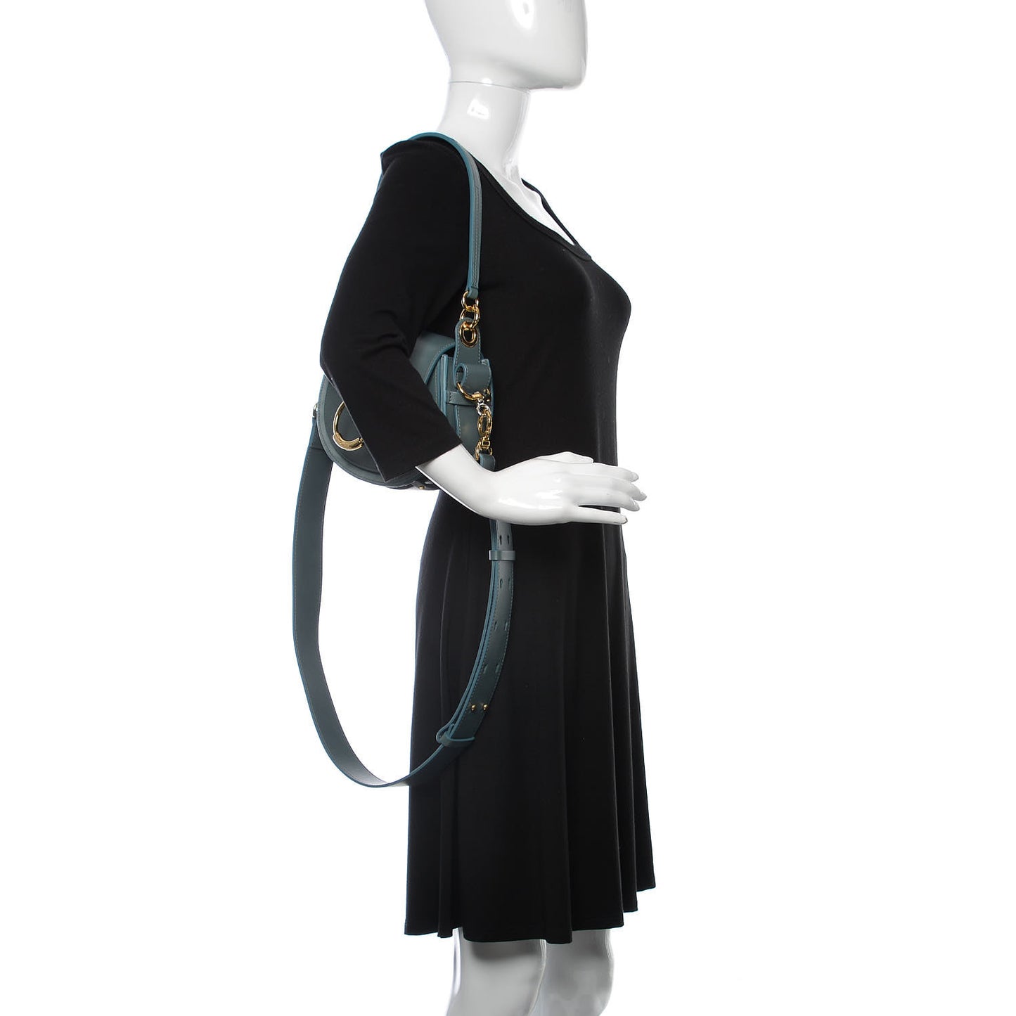 Calfskin Small Tess Bag Cloudy Blue