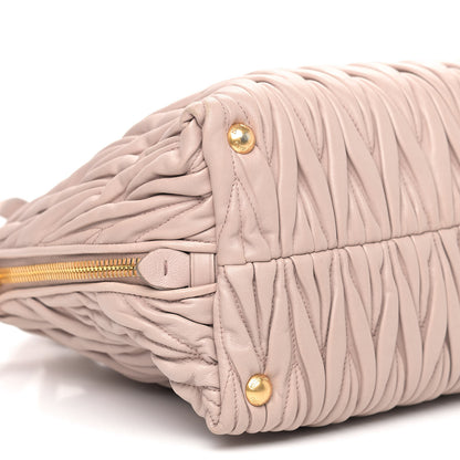 Miu Miu Nappa Matelasse Top Handle Bag Cammeo 7 of 22