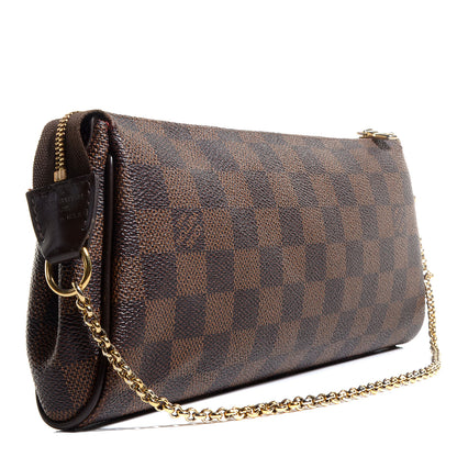 Louis Vuitton Damier Ebene Eva Clutch 3 of 7