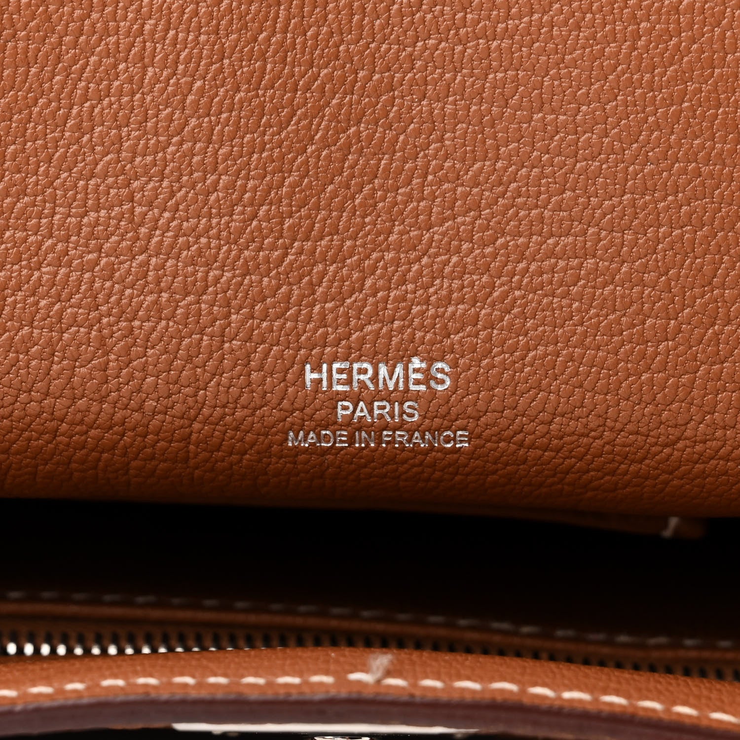 Hermes Taurillon Clemence Jypsiere 28 Gold 6 of 12