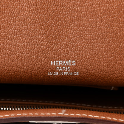 Hermes Taurillon Clemence Jypsiere 28 Gold 6 of 12