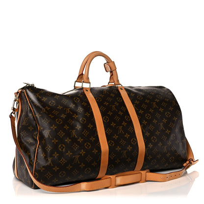 Louis Vuitton Monogram Keepall Bandouliere 55 3 of 17