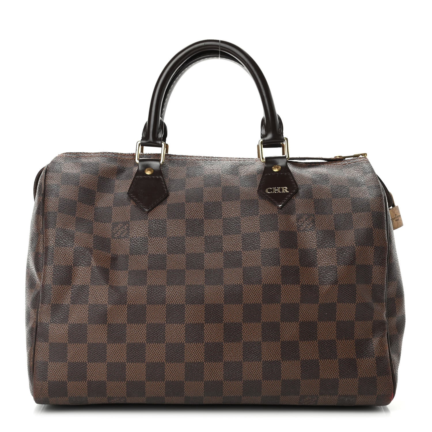 Louis Vuitton Damier Ebene Speedy 30 1 of 10