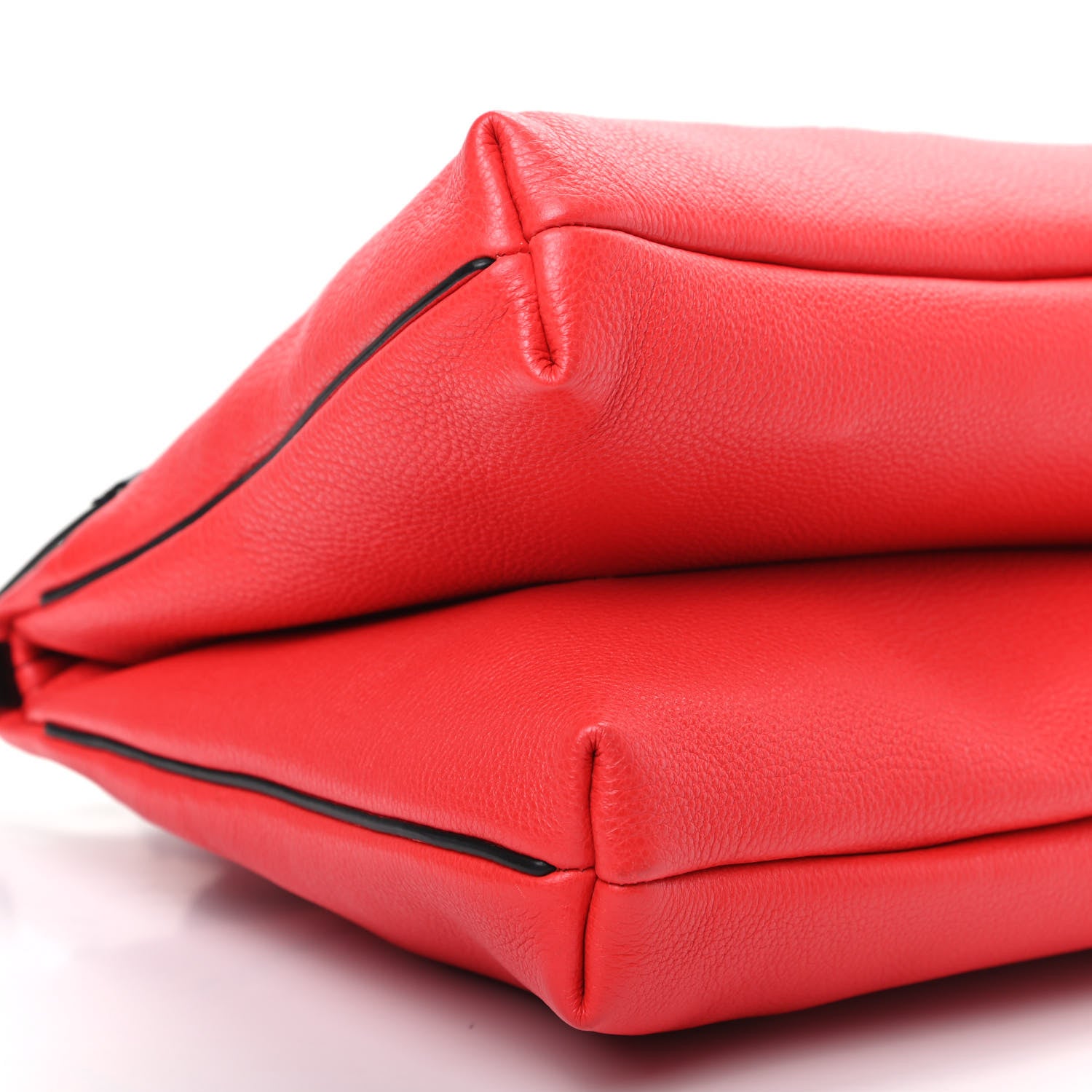 Marc Jacobs Calfskin Two Fold Shoulder Bag Red 7 of 8