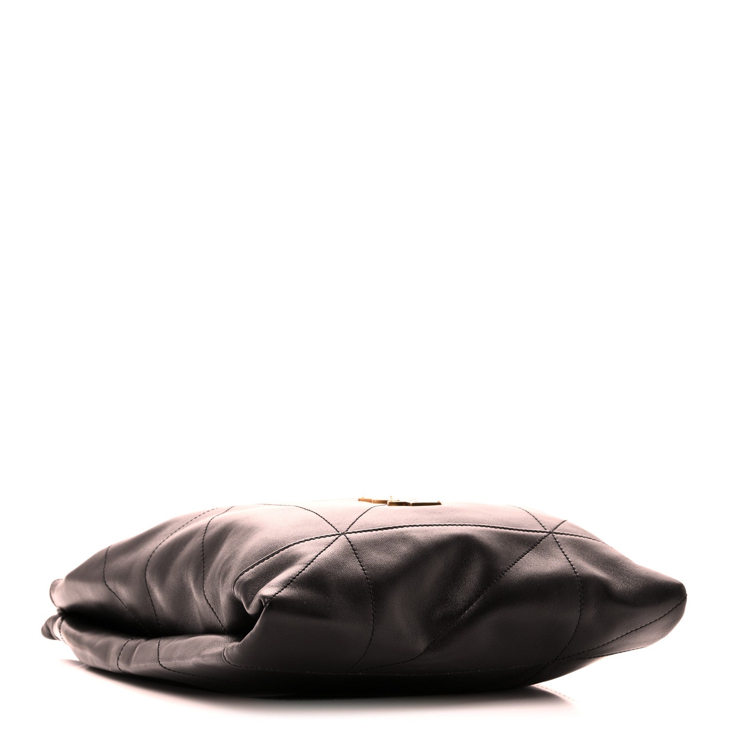 Saint Laurent Lambskin Matelasse Monogram Medium Jamie 4.3 Pochon Black Black 10 of 12