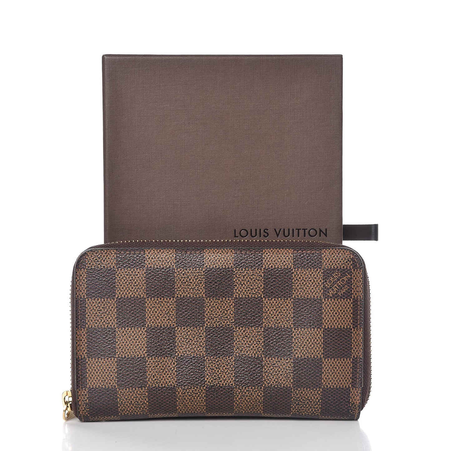 Damier Ebene Zippy Compact Wallet