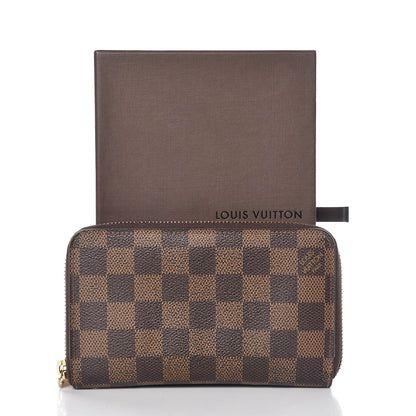 Louis Vuitton Damier Ebene Zippy Compact Wallet 10 of 10