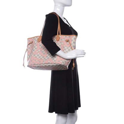 Louis Vuitton Damier Azur Tahitienne Neverfull MM 2 of 11