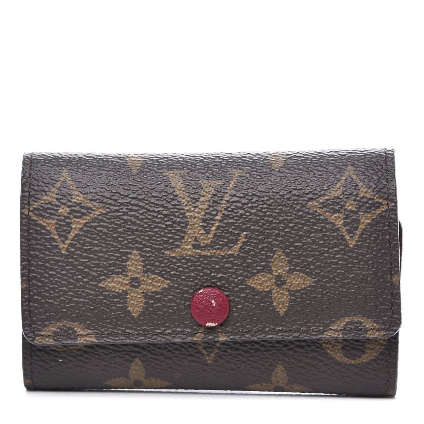 Monogram 6 Key Multicles Holder Fuchsia