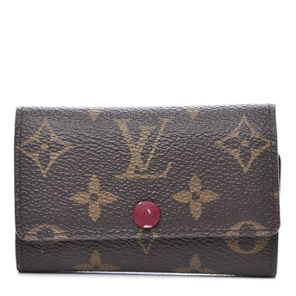 Louis Vuitton Monogram 6 Key Multicles Holder Fuchsia 1 of 9