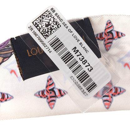 Louis Vuitton Silk Sea Of Love BB Bandeau White 5 of 5
