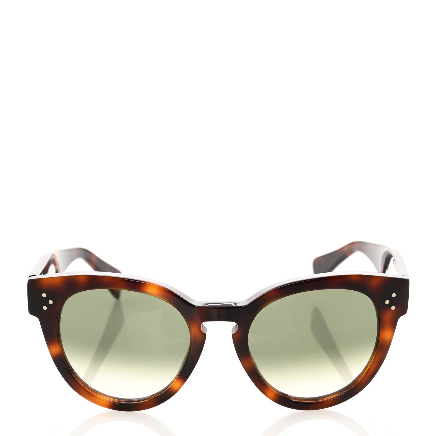 Celine Thin Preppy Sunglasses CL 41049/S Havana 2 of 7