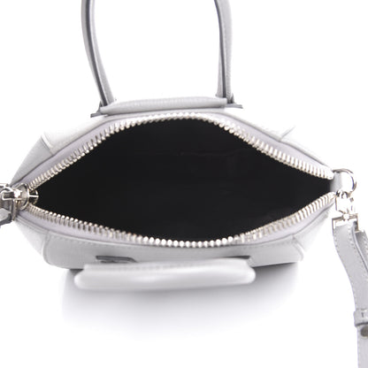 Givenchy Sugar Goatskin Mini Antigona Pearl Grey 4 of 9