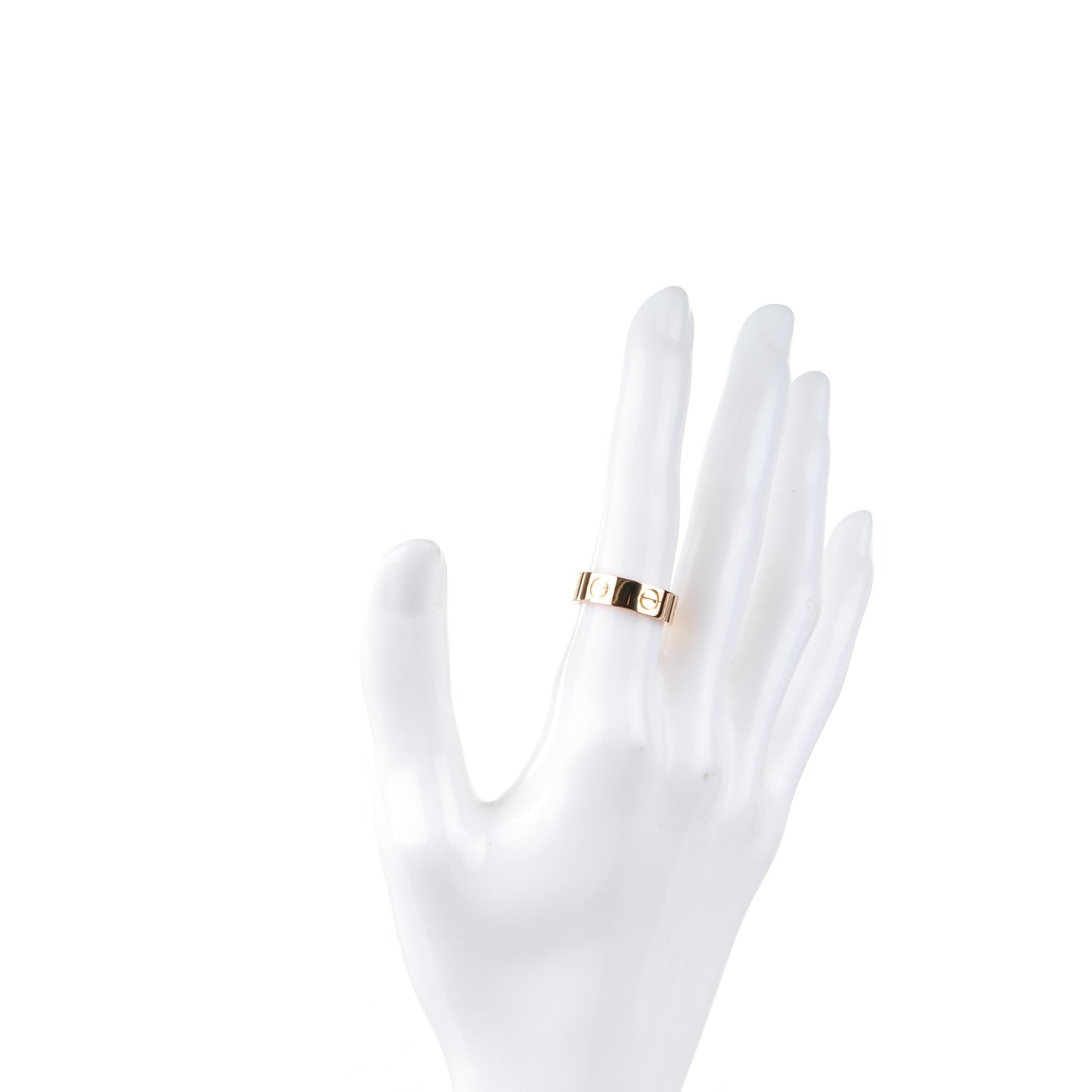 18K Pink Gold 5.5mm LOVE Ring 49 4.75