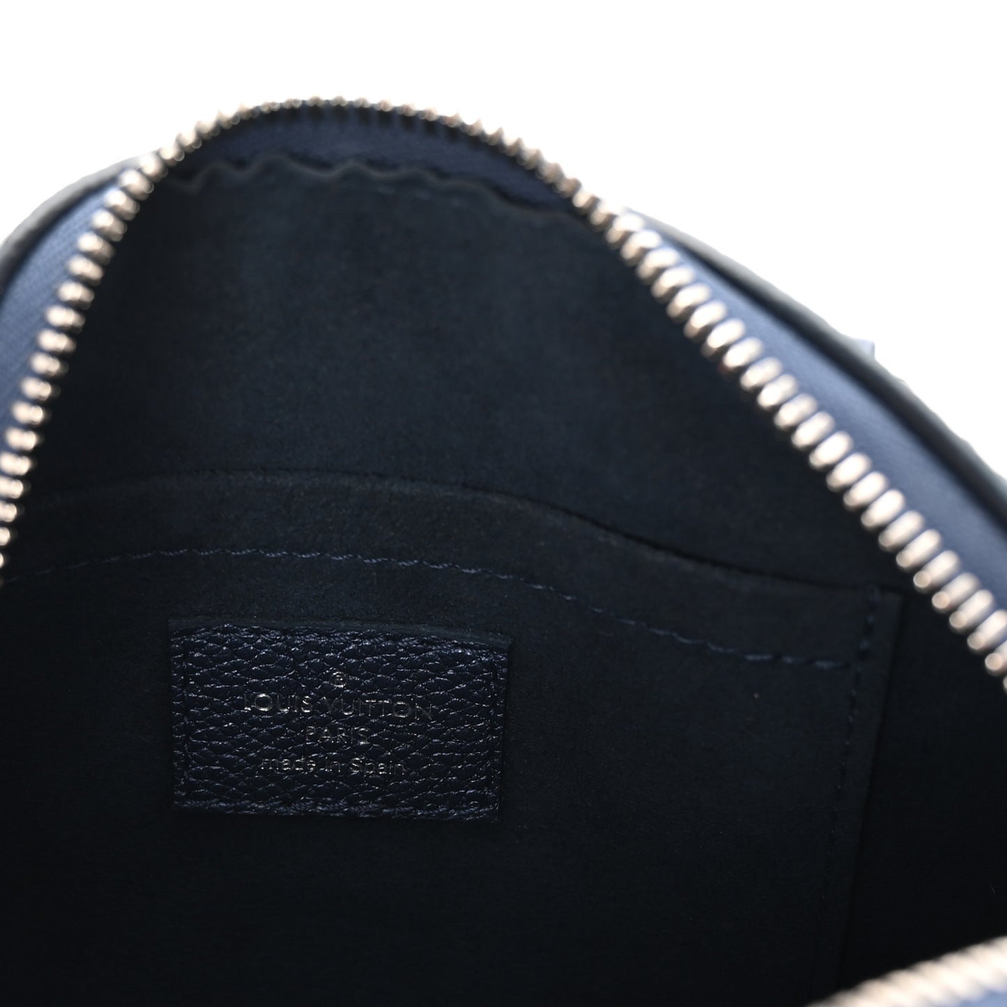Metallic Empreinte Monogram Giant Speedy Bandouliere 20 Navy Nacre