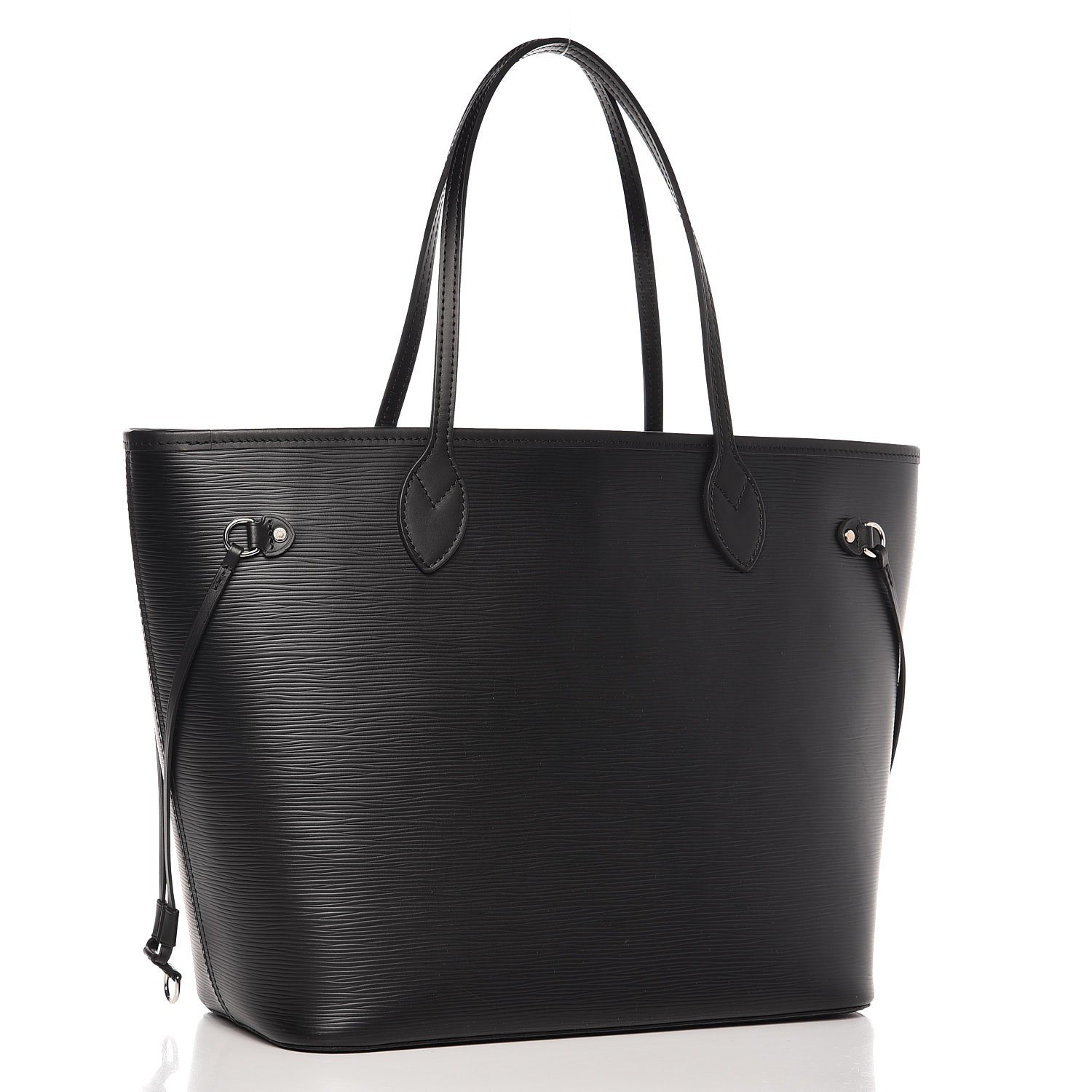 Louis Vuitton Epi Neverfull MM Black 4 of 7