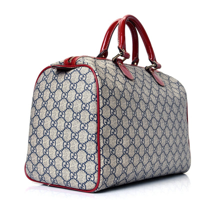 Gucci GG Plus Monogram Tattoo Heart Medium Joy Boston Red 2 of 4