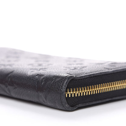 Louis Vuitton Empreinte Zippy Wallet Black 9 of 10