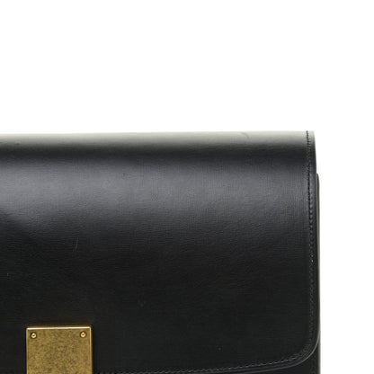 Celine Box Calfskin Medium Classic Box Flap Bag Black 7 of 14