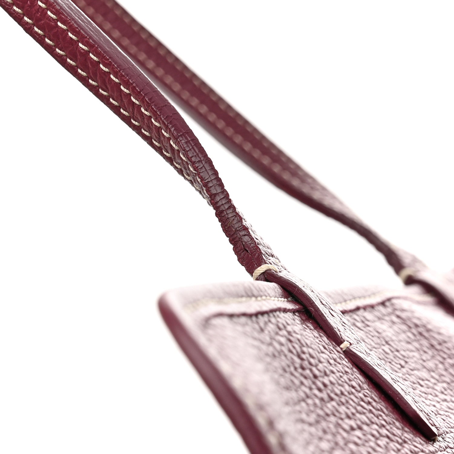Goyard Goyardine Sac Hardy Pet Carrier PM Burgundy 16 of 16