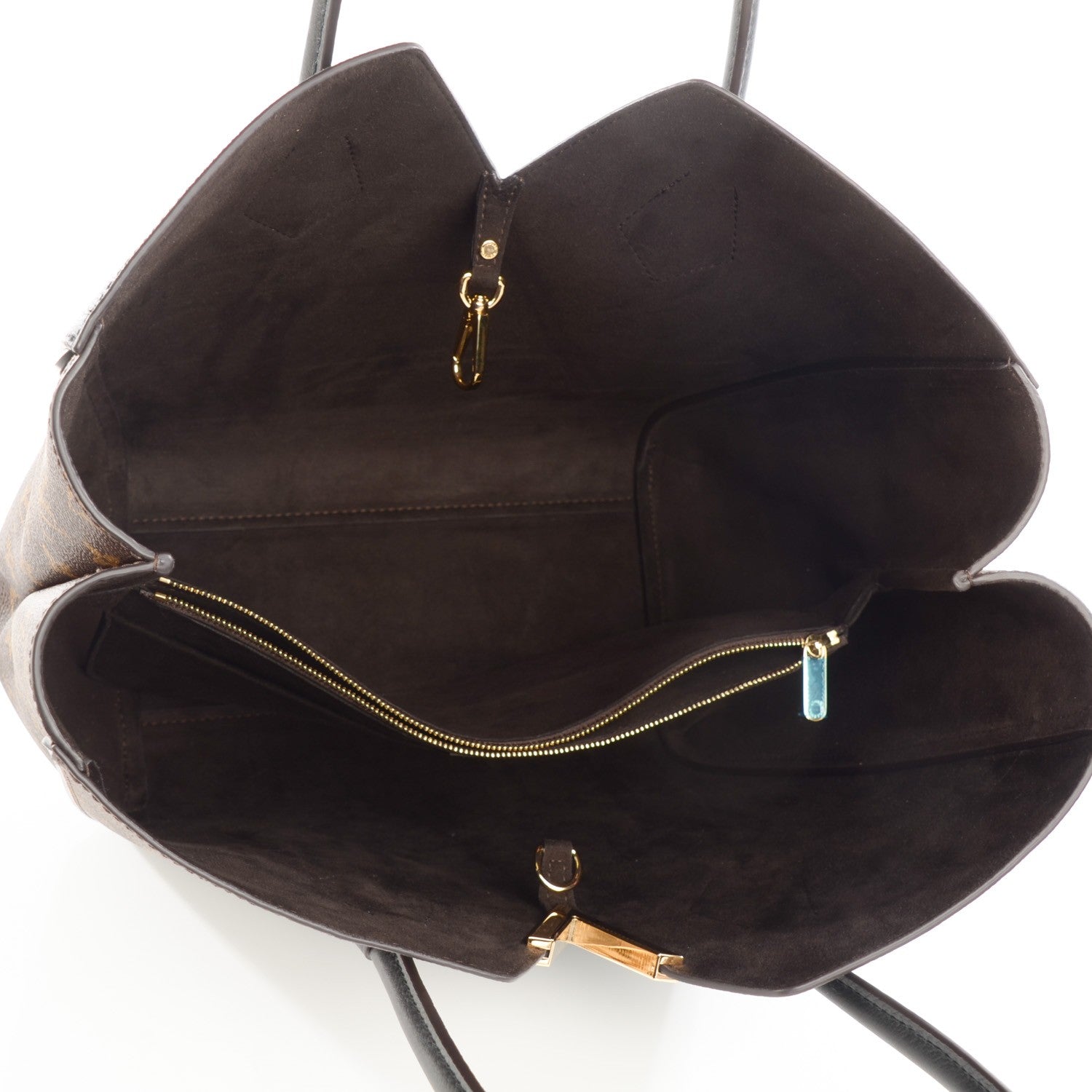 Louis Vuitton Calfskin Monogram Kimono Tote Black 5 of 7