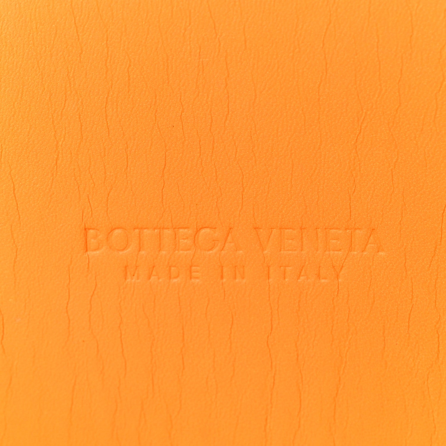 Bottega Veneta Brushed Calfskin Intrecciato Cradle Fold Over Shoulder Bag Tangerine 5 of 8