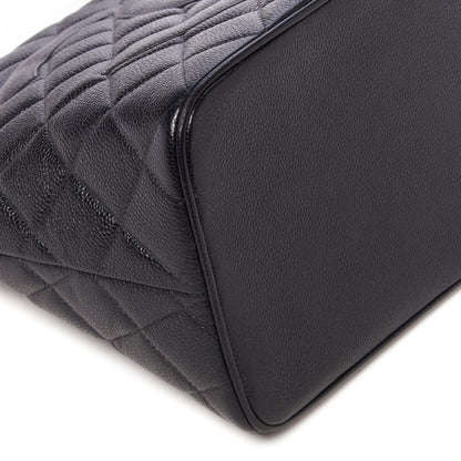 Chanel Caviar Quilted Medallion Tote Black 6 of 10
