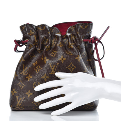 Louis Vuitton Monogram Pouch Noe Fuchsia 2 of 7