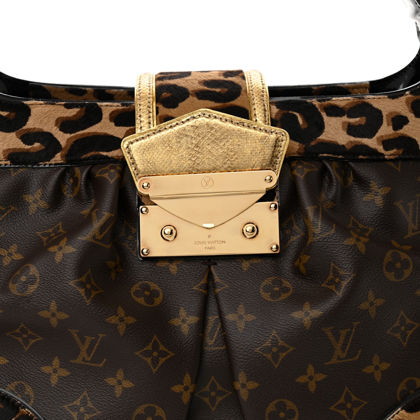 Monogram Leopard Polly