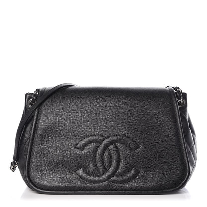 Chanel Caviar Timeless CC Accordion Flap Black 1 of 11