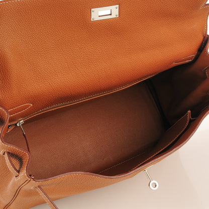Hermes Togo Kelly Retourne 35 Gold 9 of 19
