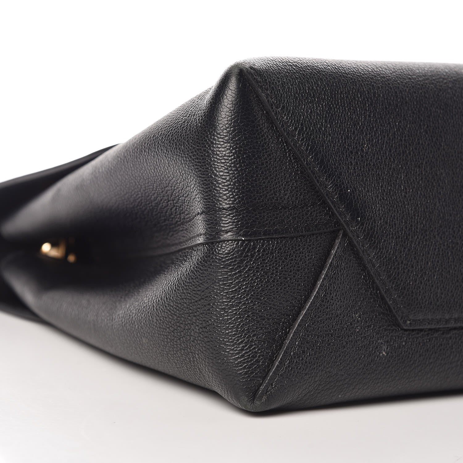 Louis Vuitton Calfskin Monogram Very One Handle Black 9 of 22