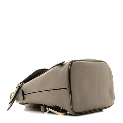 Chloe Suede Calfskin Mini Faye Backpack Motty Grey 3 of 10