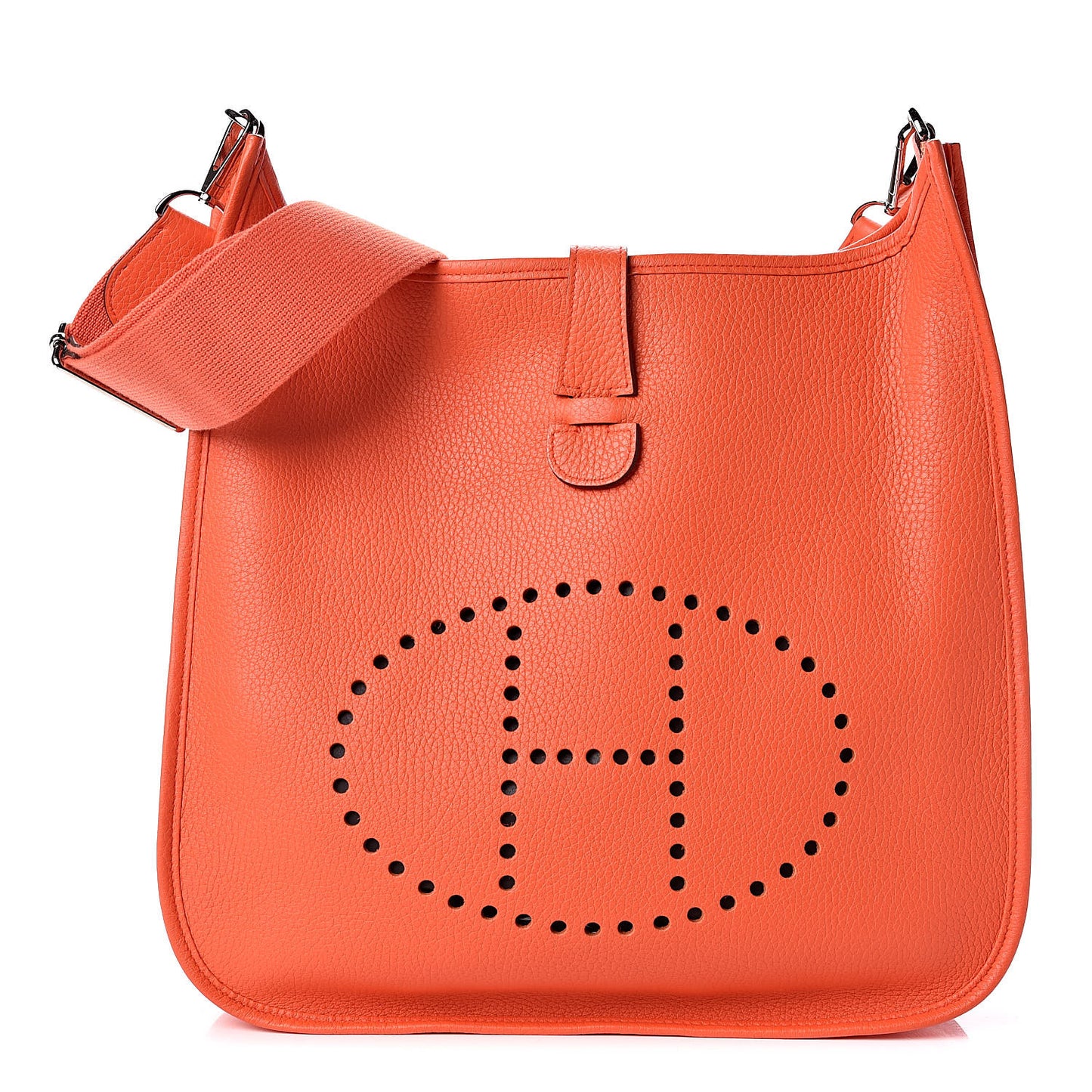 Taurillon Clemence Evelyne III GM Orange Poppy