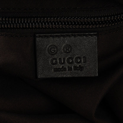 Gucci Nylon Monogram Extra Large Hobo Dark Brown 6 of 7