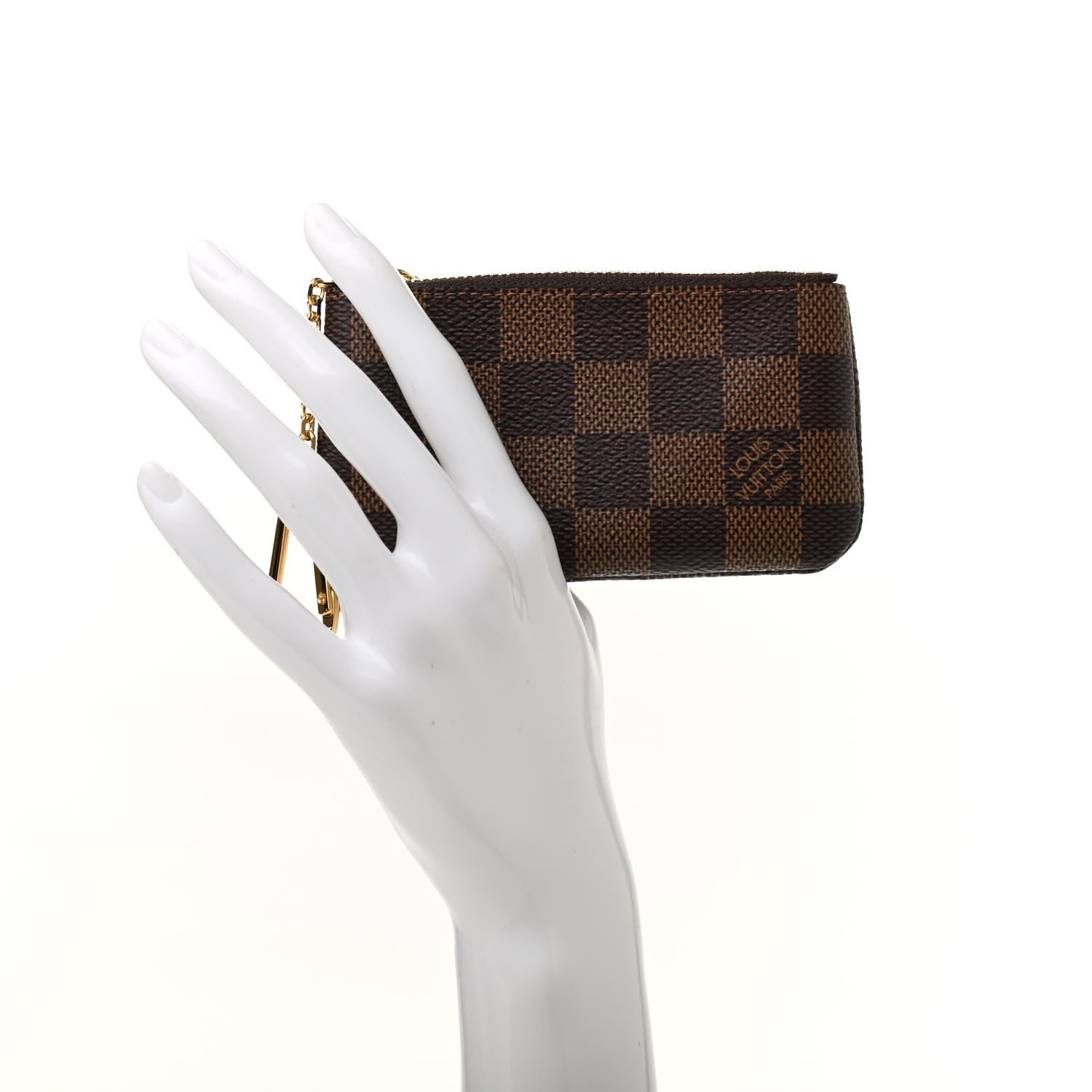 Louis Vuitton Damier Ebene Key Pouch 2 of 6