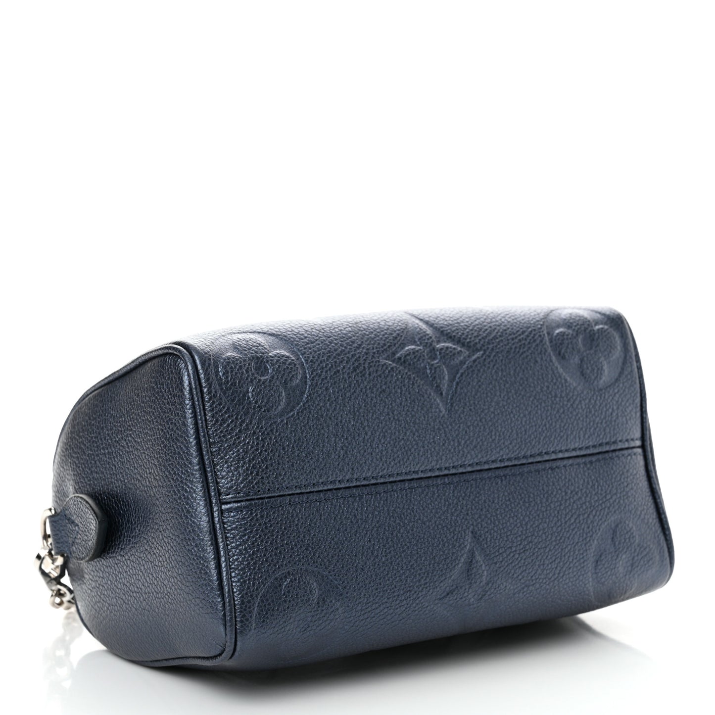 Metallic Empreinte Monogram Giant Speedy Bandouliere 20 Navy Nacre