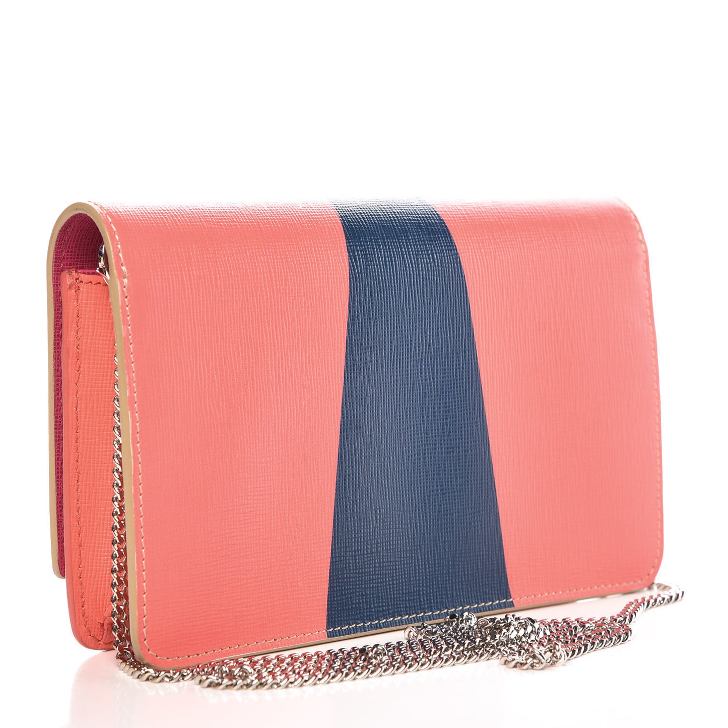 Vitello Elite Crystal Eye Monster Tube Wallet On Chain Bellini Multicolor