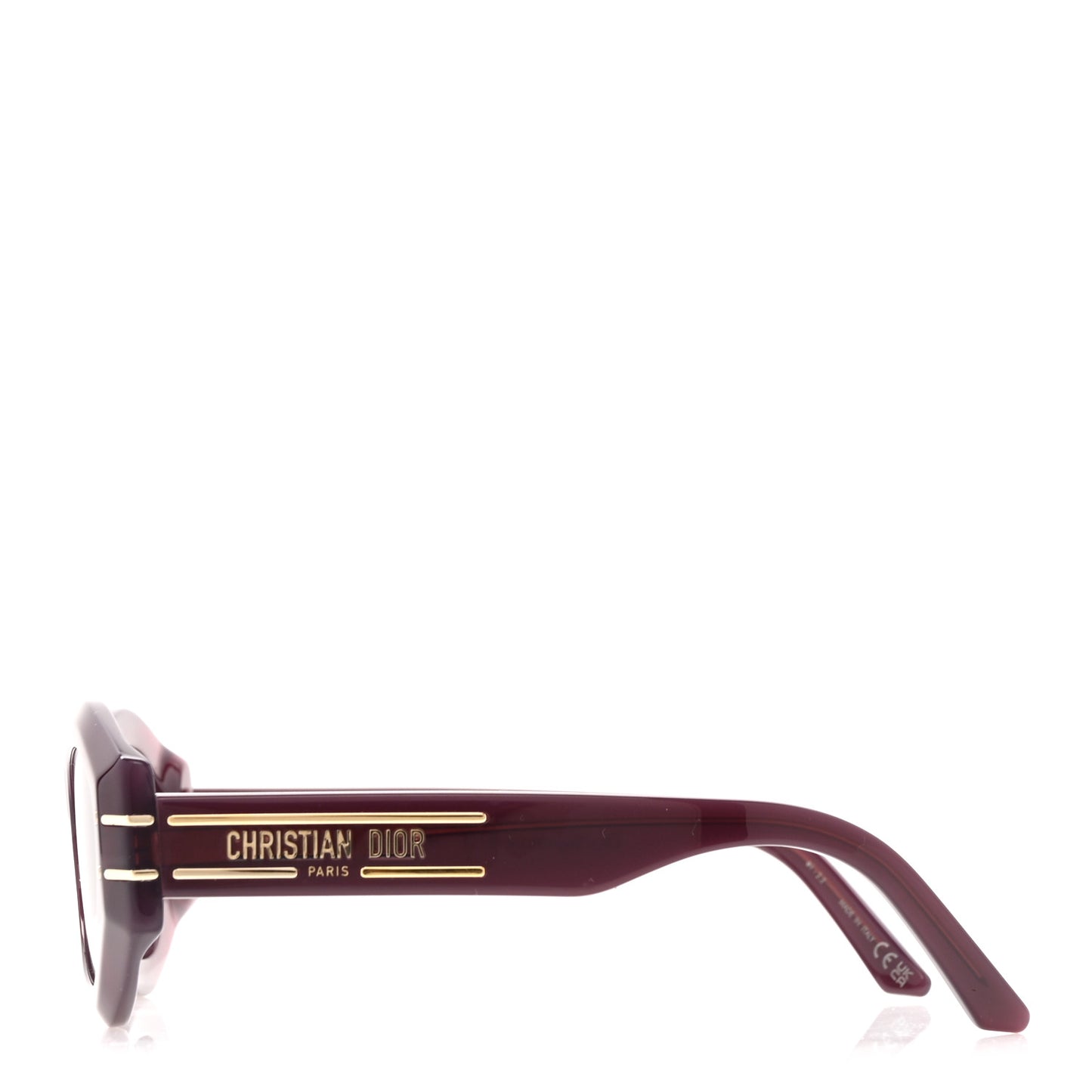 Acetate DiorSignature B1U Butterfly Sunglasses Purple