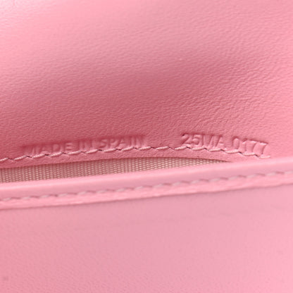 Christian Dior Lambskin Cannage Bi-Color Small Lady Dior Flap Card Holder Black Pink 7 of 9