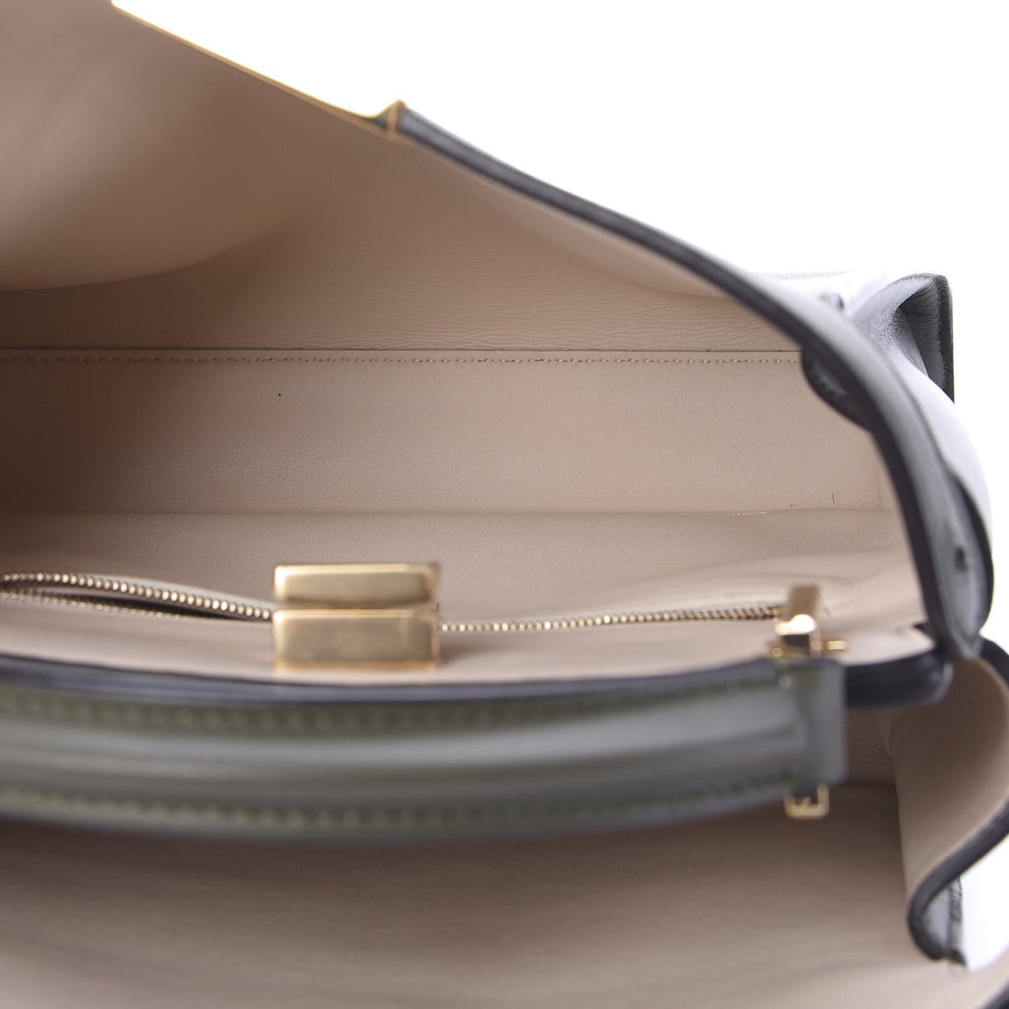 Vitello Tahiti Burro Medium Peekaboo Iconic Essentially Satchel Asparago Camelia