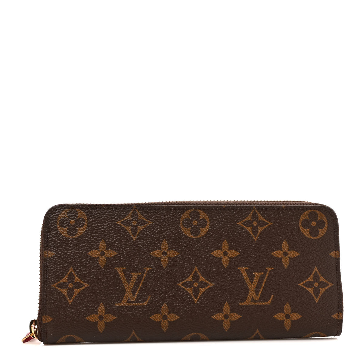 Louis Vuitton Monogram Clemence Wallet Fuchsia 1 of 6